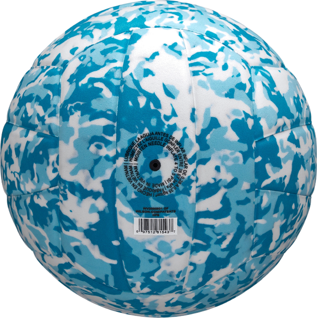 Мяч волейбольный Wilson Impact Gen Green VB Blue/White OF Size 5 (WV2000801XBOF) - изображение 5