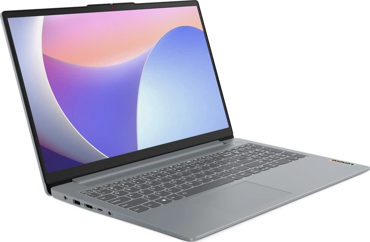 Ноутбук Lenovo IdeaPad Slim 3 15IAN8 (82XB00DGRA) Arctic Grey / 15.6" IPS / Intel N100 / RAM 8 ГБ / SSD 512 ГБ / Зарядка по USB - Фото 3 Ноутбук Lenovo IdeaPad Slim 3 15IAN8 (82XB00DGRA) Arctic Grey / 15.6" IPS / Intel N100 / RAM 8 ГБ / SSD 512 ГБ / Зарядка по USB - изображение 3
