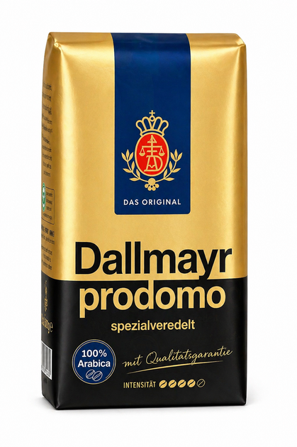 Молотый кофе Dallmayr Prodomo 500 г — 100% Arabica, премиальный немецкий кофе - Фото 1 Молотый кофе Dallmayr Prodomo 500 г — 100% Arabica, премиальный немецкий кофе - изображение 1