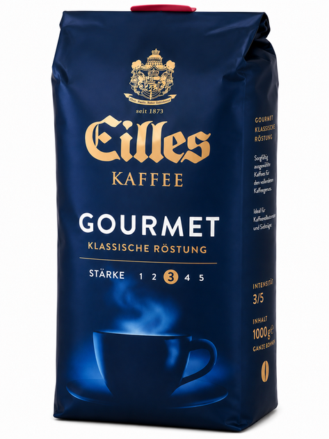 Кофе в зернах Eilles Kaffee Gourmet Klassische Röstung 0,5 кг - Фото 1 Кофе в зернах Eilles Kaffee Gourmet Klassische Röstung 0,5 кг - изображение 1