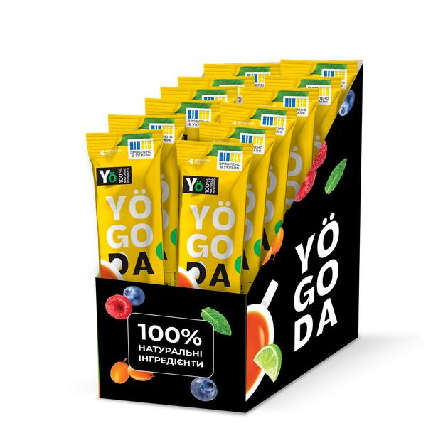 Чай Yogoda (GFS) цитрус, розчинний напій у стіку, 40 г - Фото 1 Чай Yogoda (GFS) цитрус, розчинний напій у стіку, 40 г - зображення 1