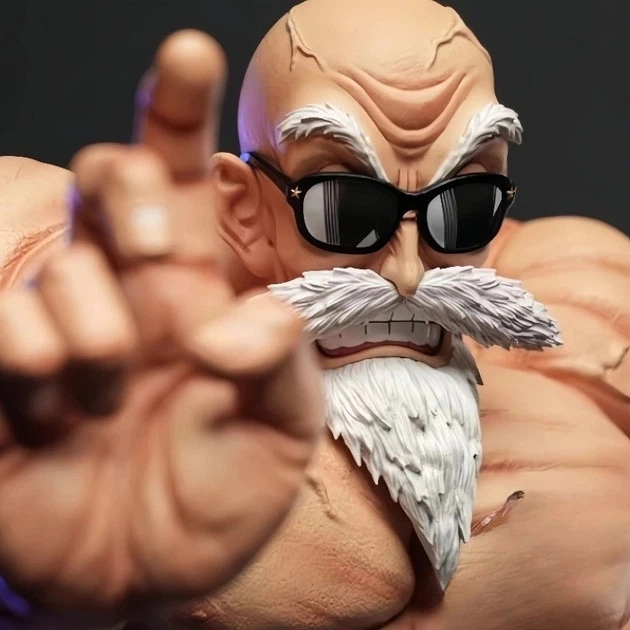 Фигурка Мастер Роши (Kame Sennin) Dragon Ball 10 см — из аниме - Фото 2 Фигурка Мастер Роши (Kame Sennin) Dragon Ball 10 см — из аниме - изображение 2