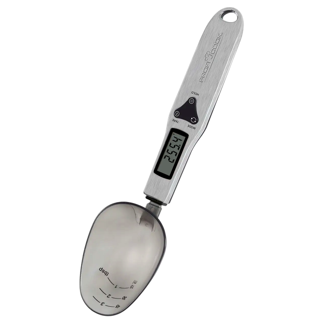 Цифровые весы ложка 300 г 0 1 г для кухни металл Profi Cook SE1015 - изображение 2
