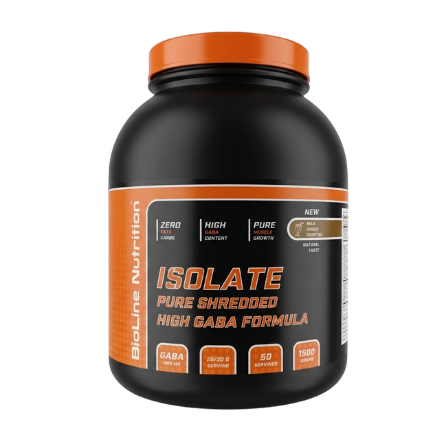 Ізолят Bioline Nutrition High GABA Formula Шоколад 1,5 кг - Фото 1 Ізолят Bioline Nutrition High GABA Formula Шоколад 1,5 кг - зображення 1
