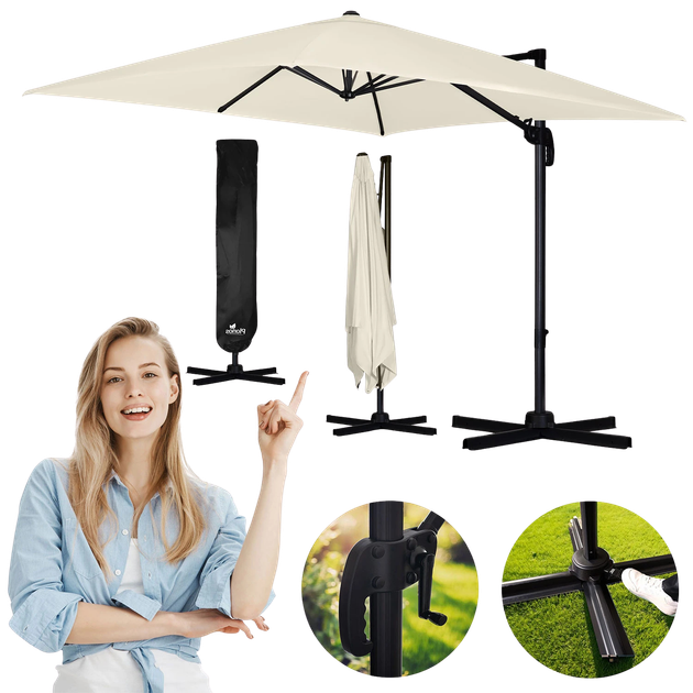 Parasol ogrodowy Plonos PL-883 (488301) - obraz 2