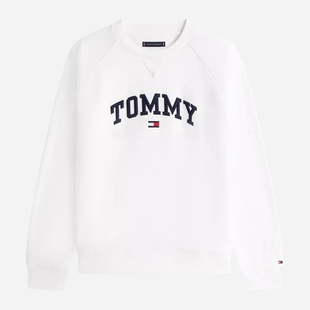 Свитшот на флисе мужской Tommy Hilfiger 172102468 2XL Белый (1159862955) - Фото 5 Свитшот на флисе мужской Tommy Hilfiger 172102468 2XL Белый (1159862955) - изображение 5