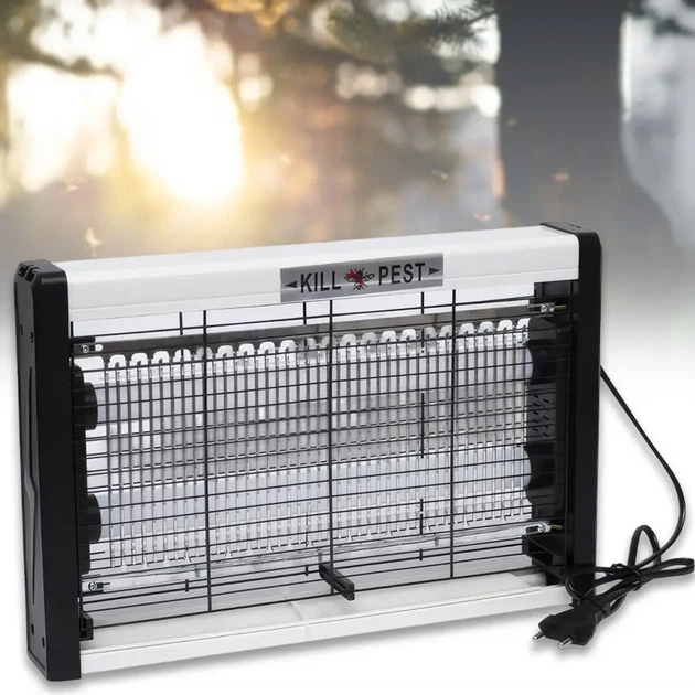 Электрическая мухоловка-уничтожитель насекомых с УФ-лампой 308 8W 220V Black - изображение 2