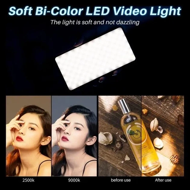 Накамерный свет Ulanzi VL200 Bi-Color - Фото 5 Накамерный свет Ulanzi VL200 Bi-Color - изображение 5