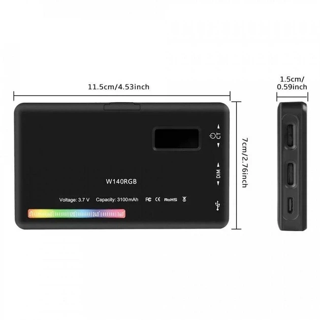 Светодиодная панель LUXCEO 140W RGB - изображение 3