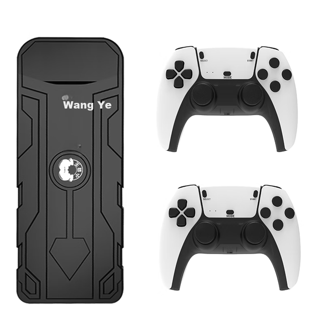 Игровая консоль Xiaobawang PSP, домашний аркадный автомат, беспроводной джойстик, файтинг для двух игроков, домашняя консоль, классическая ностальгическая игровая приставка FC, D104pro-A - изображение 8