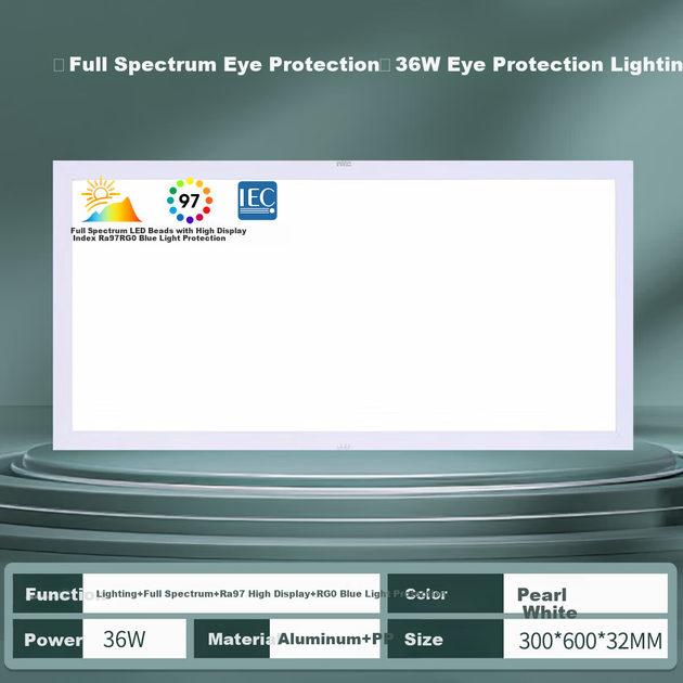 Светильник встраиваемый NVC LED, для кухни, 300*600, 36 Вт - Фото 4 Светильник встраиваемый NVC LED, для кухни, 300*600, 36 Вт - изображение 4