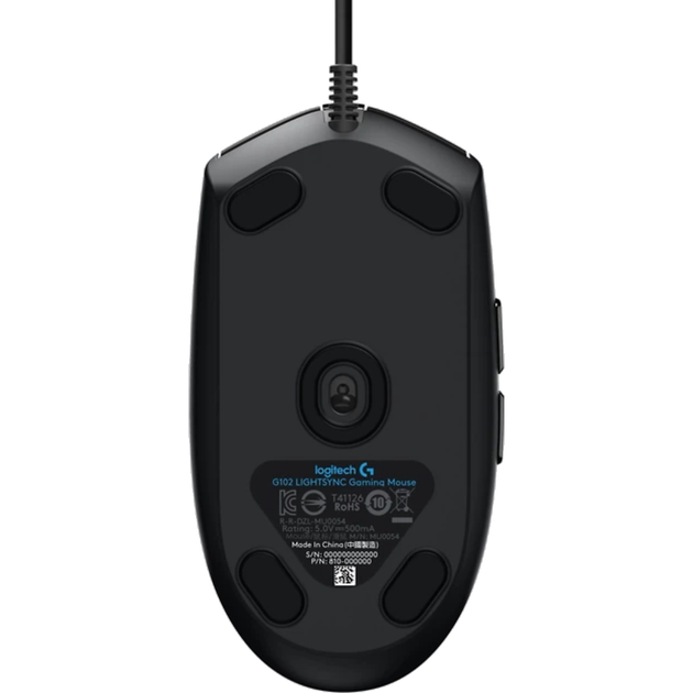Миша Logitech G102 Lightsync USB Чорна - изображение 5