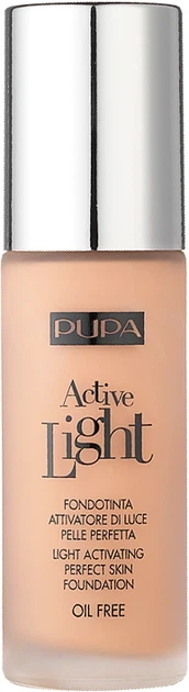 Тональный крем Pupa Active Light SPF10 030 - Natural Beige 30 мл - Фото 3 Тональный крем Pupa Active Light SPF10 030 - Natural Beige 30 мл - изображение 3
