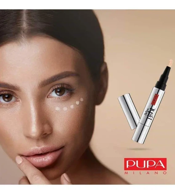 Корректор - высветлитель Pupa Active Light Highlighting Concealer 002 - Luminous Beige 3.8 мл - изображение 4