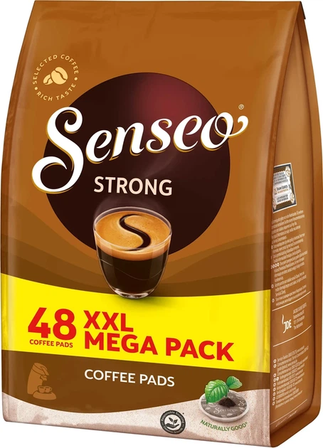 Кава в чалдах Senseo Strong 48 порцій Philips Senseo 62 мм - Фото 3 Кава в чалдах Senseo Strong 48 порцій Philips Senseo 62 мм - зображення 3