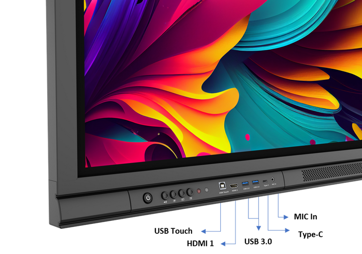 Інтерактивний дисплей Newline TT-6523C 65" ІЧ сенсор Android 15 16GB/256GB Wi-Fi вбудований - изображение 4
