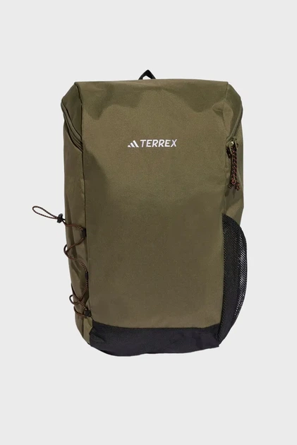 Рюкзак Terrex Multi Essentials 20L зі шнуром для кріплення речей трекінг в похід на кожен день оливковий - Фото 1 Рюкзак Terrex Multi Essentials 20L зі шнуром для кріплення речей трекінг в похід на кожен день оливковий - изображение 1