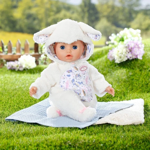 Одяг для ляльки BABY BORN – КОМБІНЕЗОН ОВЕЧКИ (43 см) - Фото 3 Одяг для ляльки BABY BORN – КОМБІНЕЗОН ОВЕЧКИ (43 см) - изображение 3