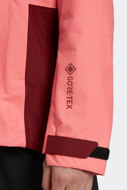 Жіноча куртка-дощовик Terrex GORE- TEX Paclite кораловий 4XL - зображення 6
