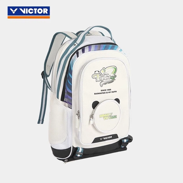 Сумка для бадминтона VICTOR BR5026, вместительная, с отсеком для обуви, белая - Фото 3 Сумка для бадминтона VICTOR BR5026, вместительная, с отсеком для обуви, белая - изображение 3