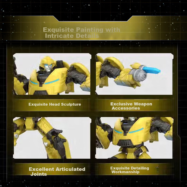 Детская игрушечная фигурка-трансформер для мальчиков, Studio Series Deluxe Movie Bumblebee G0619 - Фото 5 Детская игрушечная фигурка-трансформер для мальчиков, Studio Series Deluxe Movie Bumblebee G0619 - изображение 5
