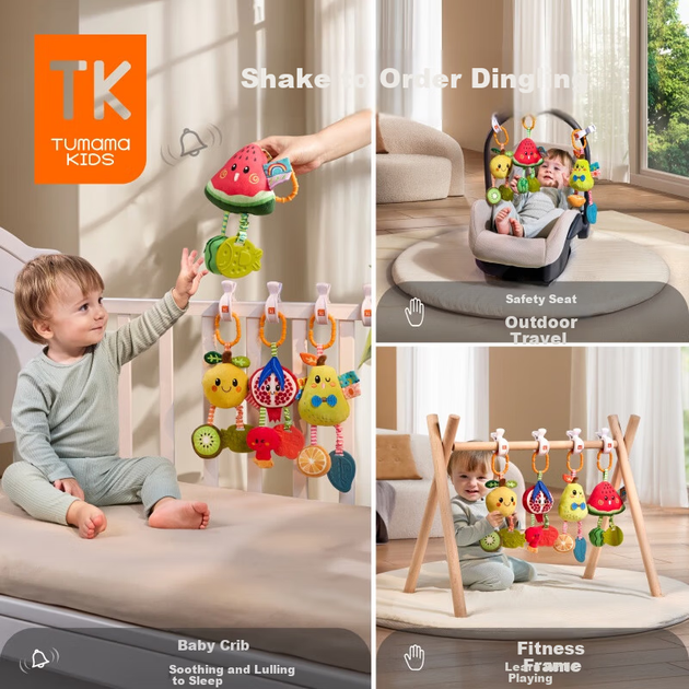 Мягкая игрушка-комфортер Tumama Kids для новорожденных, успокаивающая - изображение 7