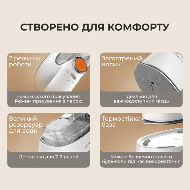 Портативный отпариватель для одежды Deerma DEM-GT01 - изображение 11