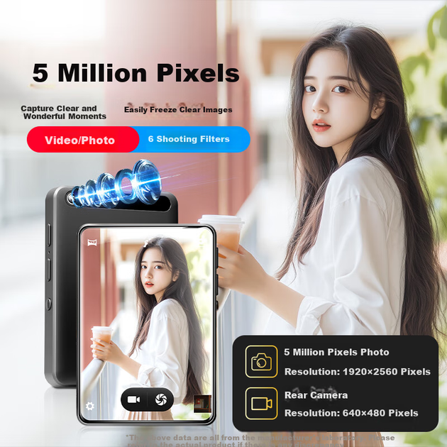 Плеер FAMUE PA03 WiFi MP3/MP4 портативный, 16 ГБ - изображение 5