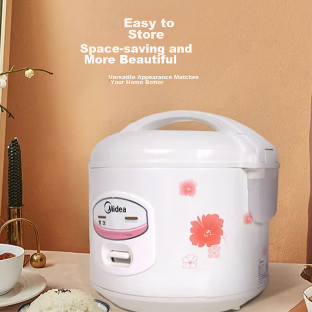Рисоварка Midea, механическая, для домашнего использования, 5 л, энергосберегающая, простая и удобная в использовании, внутренняя кастрюля из сплава, устойчивая к царапинам и износу, MB-YJ508J - изображение 6