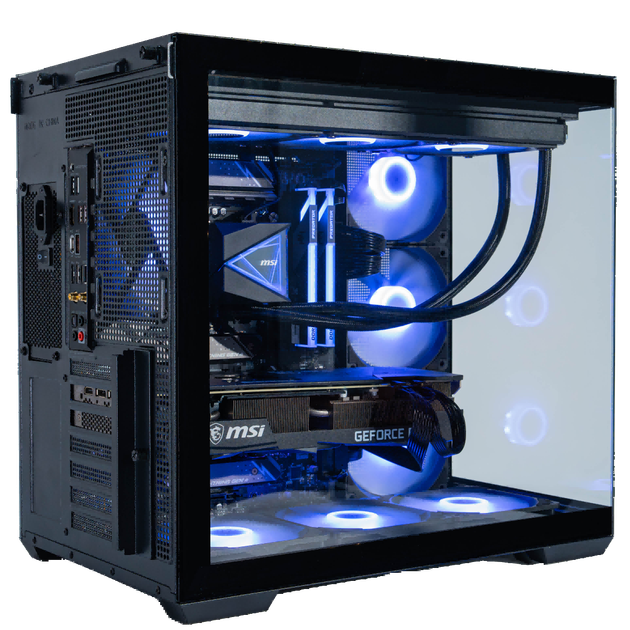 Корпус MSI BaoBao PLUS ATX с обратным подключением платы и радиатором 360 мм - изображение 5