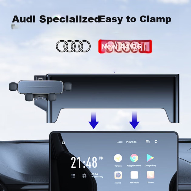 Держатель Feimiao автомобильный для телефона для Audi Q5L/A4L/A5 - изображение 4