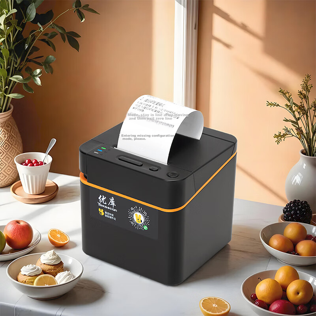 Youku Meituan Takeout Printer Полностью автоматический принтер для приема заказов, беспроводной кассовый аппарат с Wi-Fi и USB, 58 мм, Ele.me JD Takeout Cloud Printing для ресторанов и аптек, голосовая рассылка - зображення 8