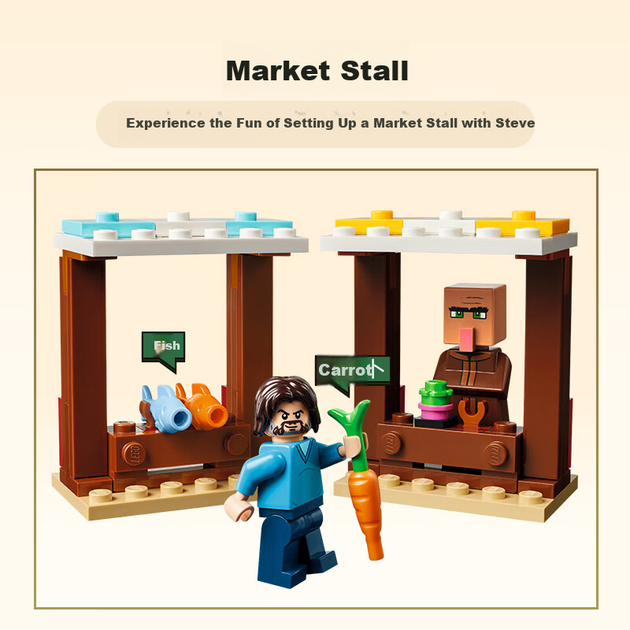 LEGO Minecraft 21273 Атака на село з привидами та повітряними кульками, іграшка для хлопчиків та дівчаток, подарунок до Дня захисту дітей - изображение 7