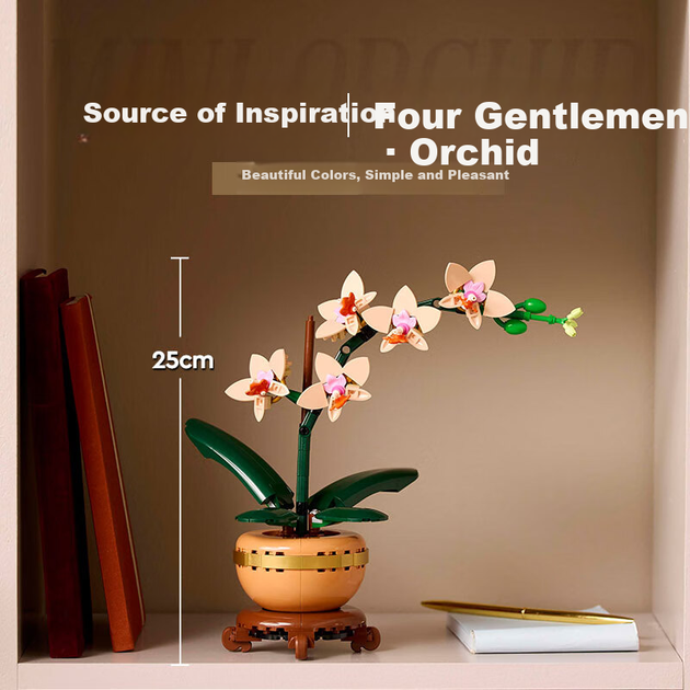 Конструктор LEGO Botanicals Mini Orchid 274 детали (10343) - Фото 7 Конструктор LEGO Botanicals Mini Orchid 274 детали (10343) - изображение 7