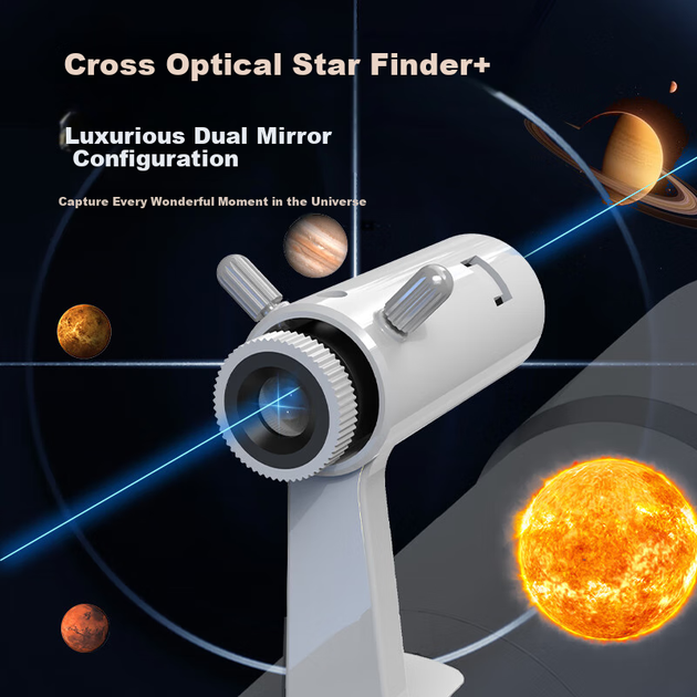 Професійний астрономічний телескоп Xingtelang Star Journey 70L з великою апертурою, високою роздільною здатністю та великим збільшенням для спостереження за Місяцем, подарунок на день народження для студентів, які вивчають природничі науки. - зображення 7