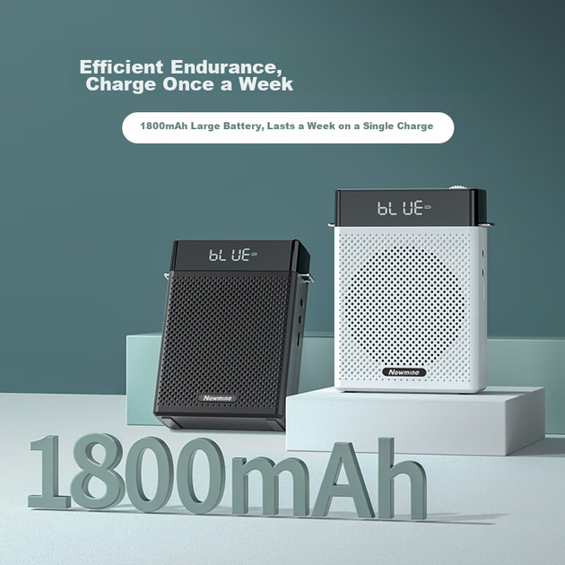 Усилитель Newmine U-300 портативный для учителей, мегафон - изображение 9
