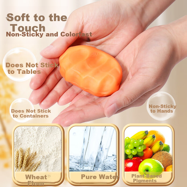Xidiqi нетоксичні діти грати тісто кухонна іграшка китайський стиль дим-сам глина моделювання подарунок на день народження новорічний - зображення 10