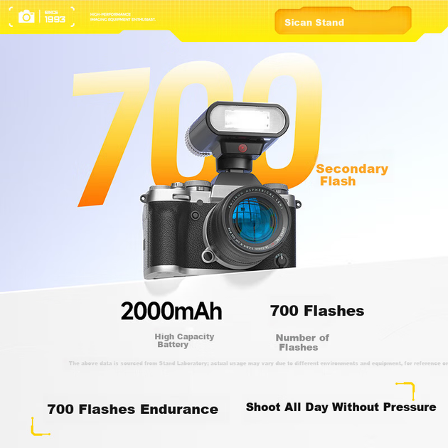 Міні-спалах Sidande Flash 01, портативний накамерний спалах, зовнішній ліхтар-гарячий башмак для портретних цифрових бездзеркальних камер, сумісний із універсальним зовнішнім освітленням Sony, Fuji, Canon, Nikon - изображение 7