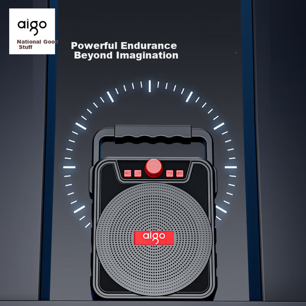 Портативная беспроводная Bluetooth-колонка Aigo T51 Pro для уличных танцев, компактный домашний сабвуфер-усилитель, устройство для приема платежей в торговых автоматах. - изображение 8