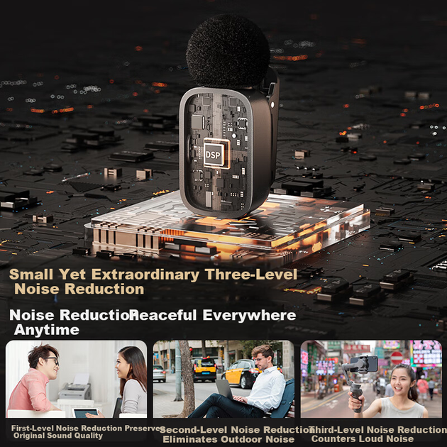 Микрофон петличный Newmine MC225pro беспроводной, двухканальный - изображение 8