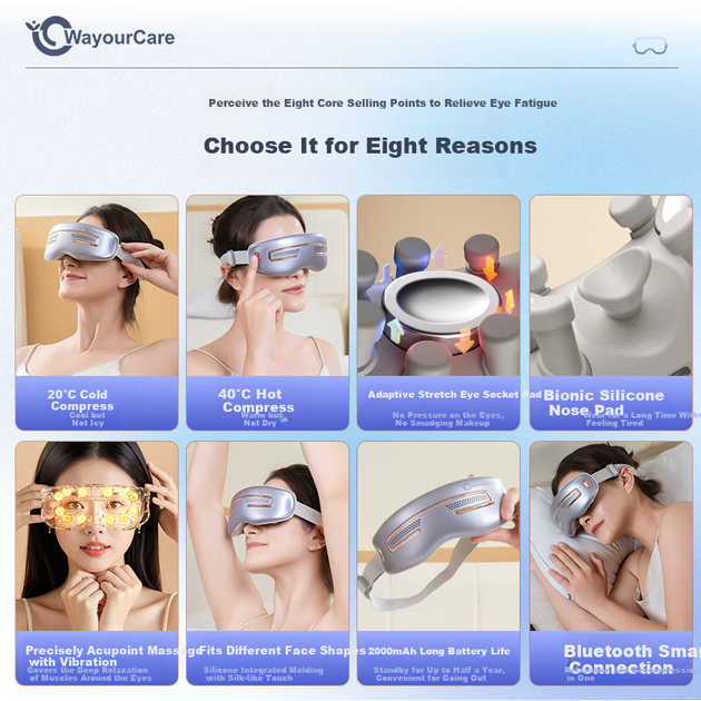 Массажер WayourCare для глаз с холодным компрессом - изображение 4