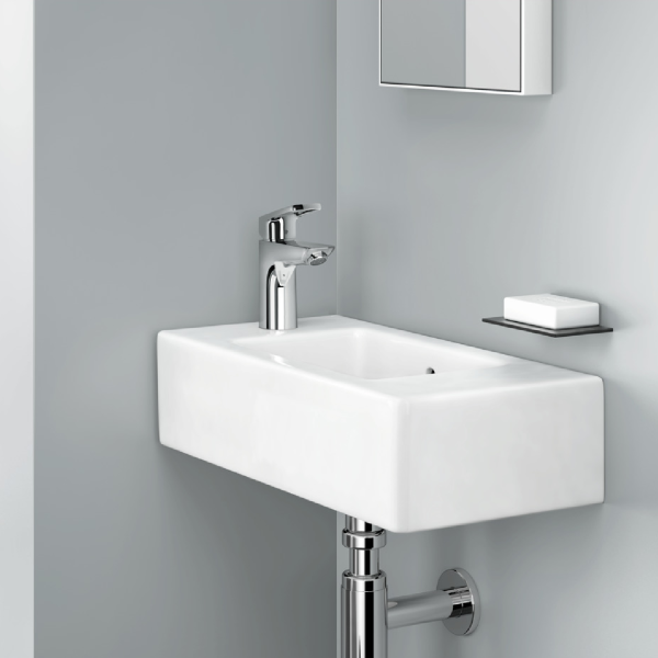 Змішувач для умивальника HANSGROHE LOGIS LOOP, врізний - Фото 3 Змішувач для умивальника HANSGROHE LOGIS LOOP, врізний - изображение 3