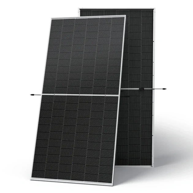 Комплект резервного питания 1.2кВт: инвертор Anenji 2000W 12V ANJ-2000W-12V + аккумулятор LiFePO4 Eco-Worthy 12.8V 100Ач 1280Wh+ Солнечные панели двусторонние: 2×Leapton 620W N-Type TOPCon - зображення 4
