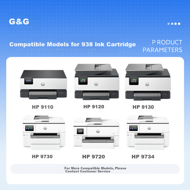 Картриджи HP938 совместимые для HP 9730/9720/9110 - Фото 4 Картриджи HP938 совместимые для HP 9730/9720/9110 - изображение 4