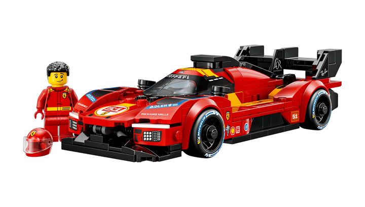 Конструктор Lego Ferrari 499P Speed Champions 77261 - зображення 3