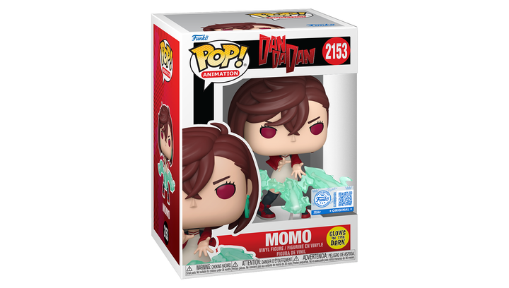 Фигурка FUNKO POP! Дандадан Момо Аясе Светится в Темноте Dandadan Momo Glow 104mm 2153 91645 - изображение 2