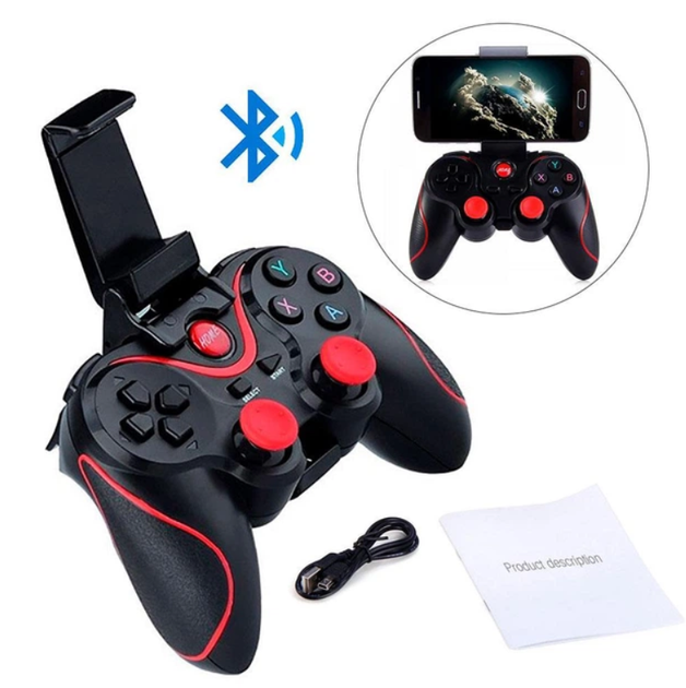 Бездротовий ігровий контролер Gen Game X3 Bluetooth 3.0 для смартфона з підтримкою VR-окулярів та Android TV - Фото 4 Бездротовий ігровий контролер Gen Game X3 Bluetooth 3.0 для смартфона з підтримкою VR-окулярів та Android TV - зображення 4