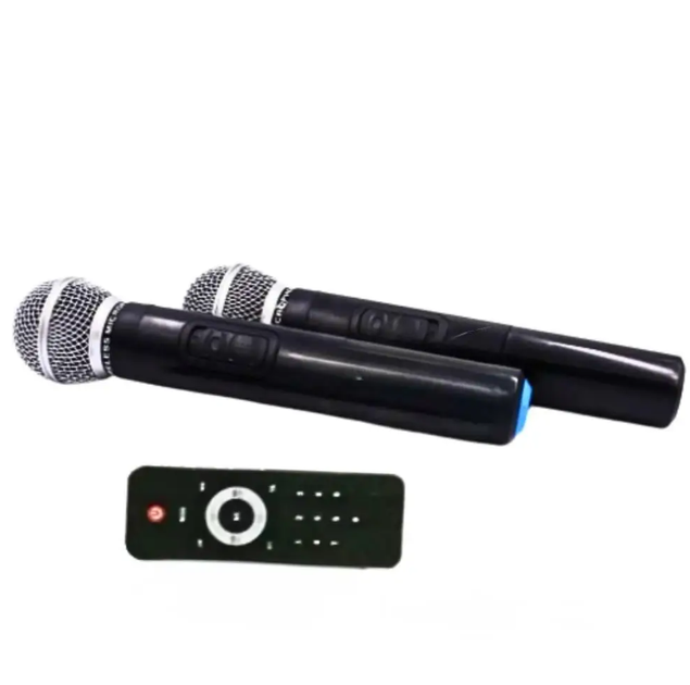 Портативная акустическая система ZXX-9191 60W 93 дБ с двумя микрофонами и LED подсветкой - изображение 3
