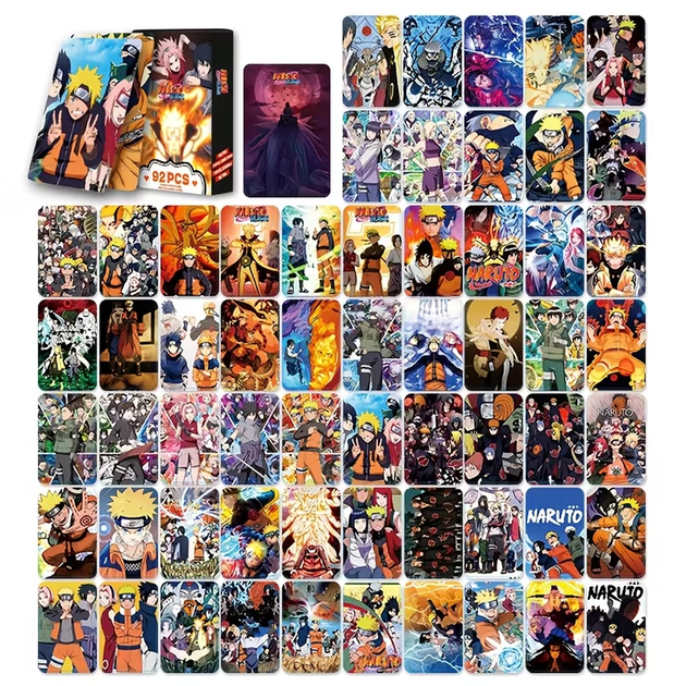 Колекційні картки Наруто LOMO Card Naruto 60 шт + 32 стікери - изображение 3