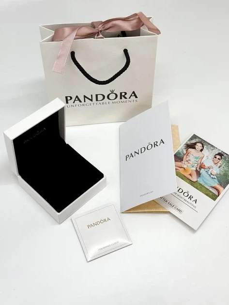 Срібні сережки Pandora "Червоне серце" 925 проба — Кульчики Пандора з камінням на подарунок Мамі чи Дівчині - Фото 8 Срібні сережки Pandora "Червоне серце" 925 проба — Кульчики Пандора з камінням на подарунок Мамі чи Дівчині - зображення 8